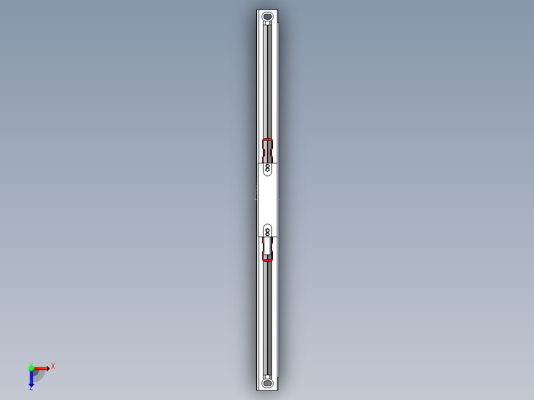 SINO KA300光学标尺俯视图