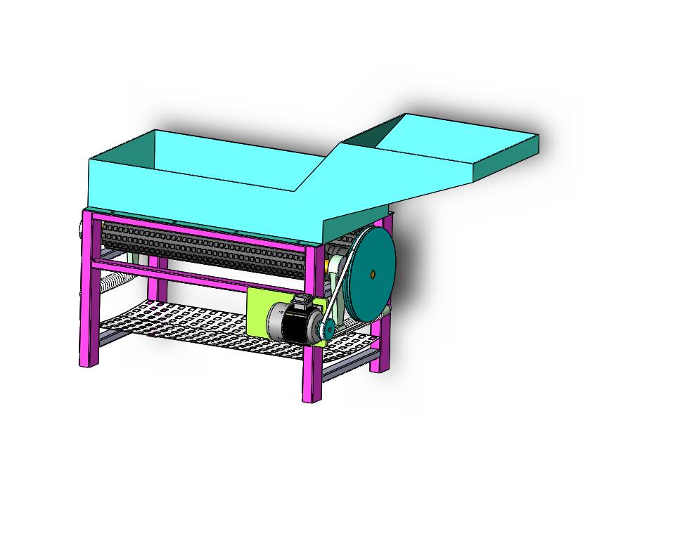 Q381-玉米剥皮机的设计【三维SolidWorks】