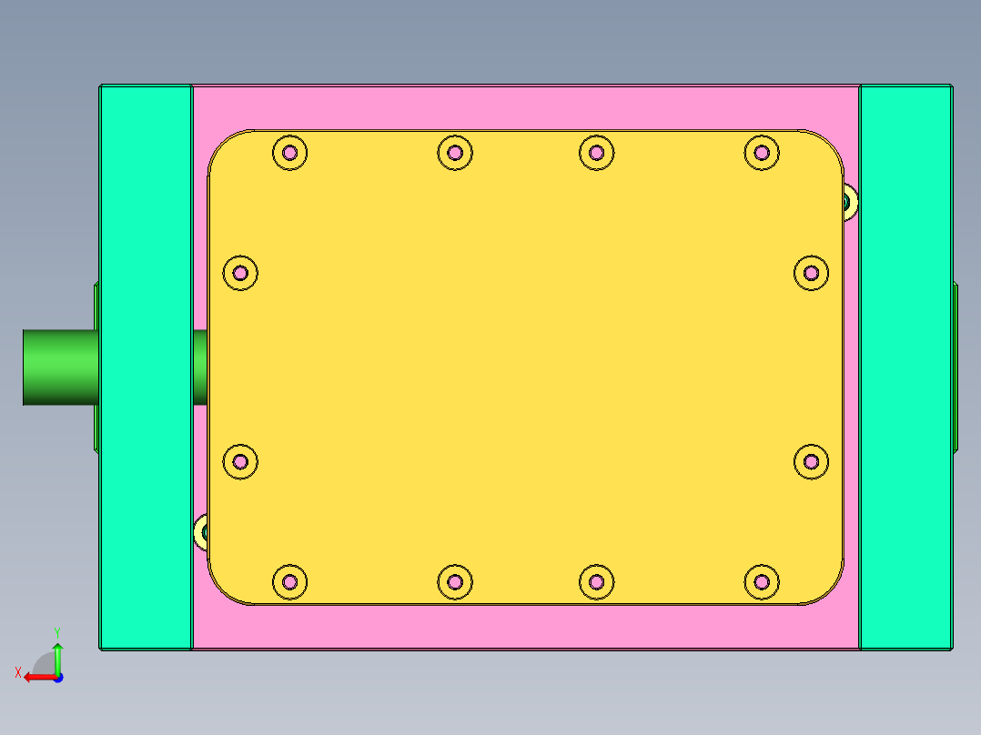 AT1-CNC5笔记本CNC工装夹具三维模型后视图
