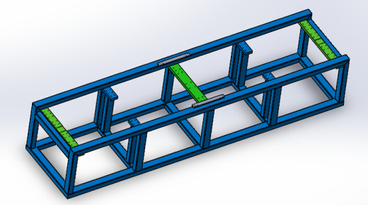 车门密封条内水切定长裁断机（sw18可编辑+cad+bom）缩略图