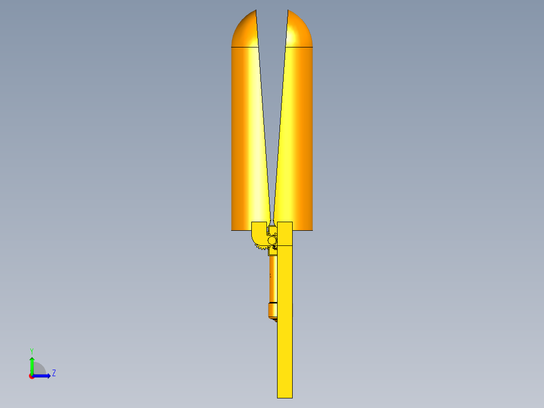 妇产科临床手术用阴部扩撑器1532272===80左视图