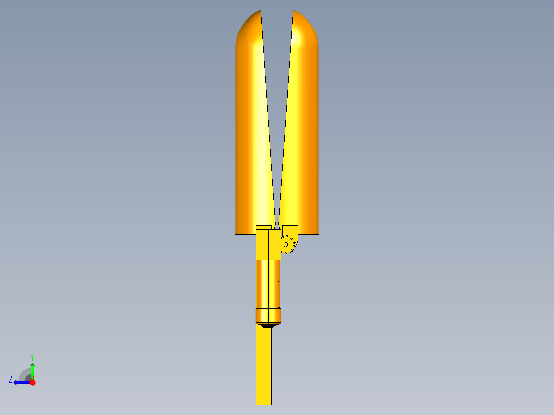 妇产科临床手术用阴部扩撑器1532272===80右视图