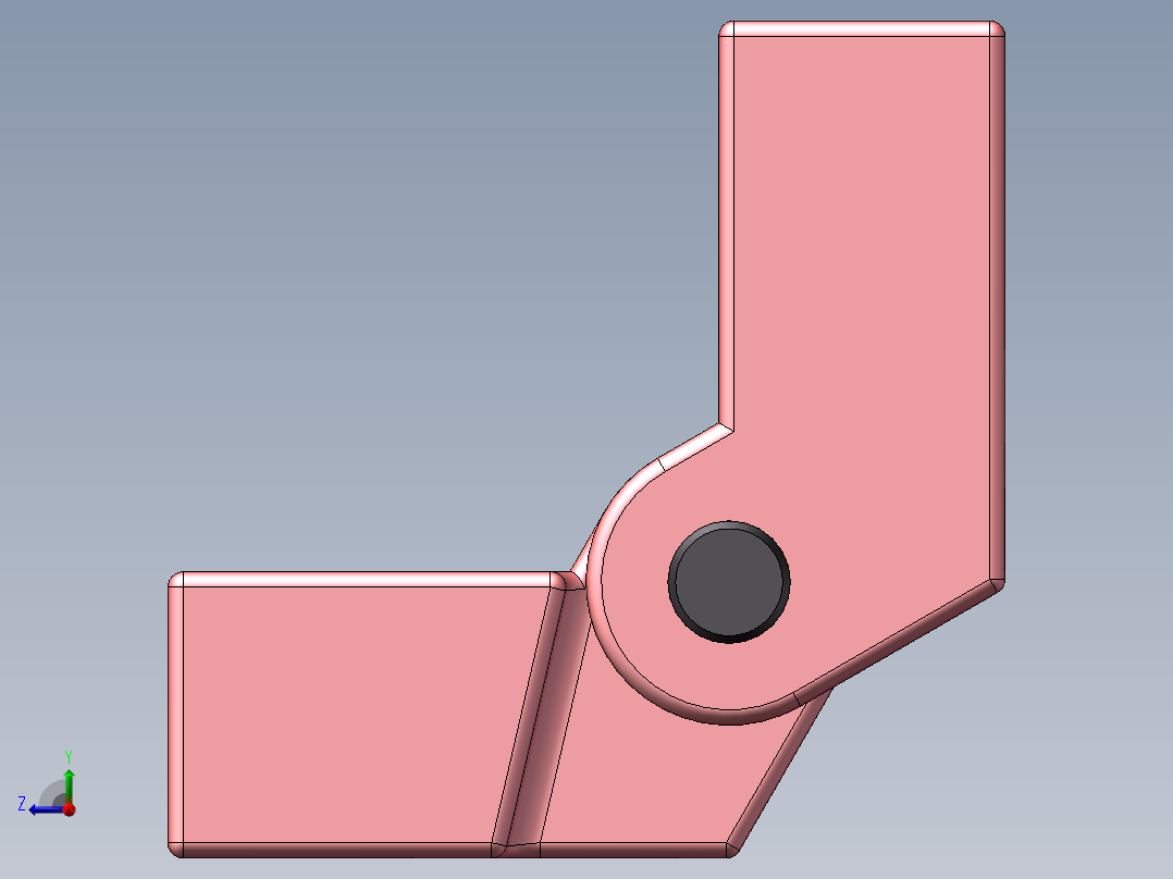 合页、铰链(9)右视图