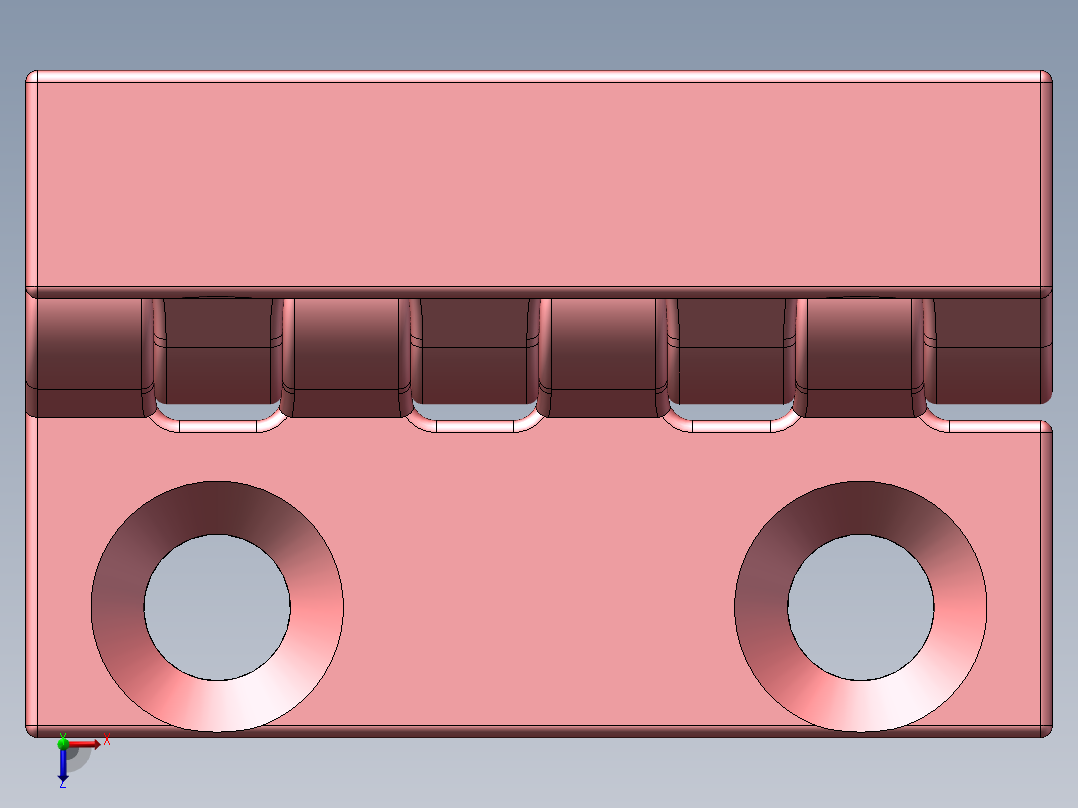合页、铰链(9)俯视图