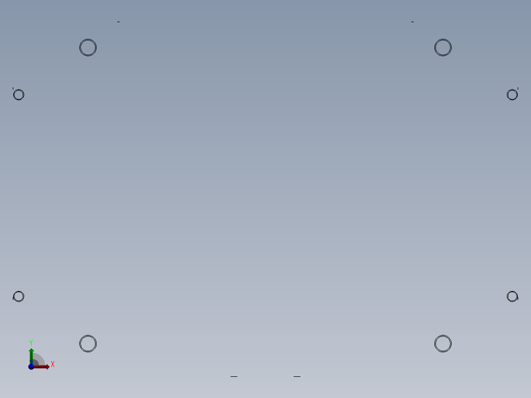 注塑模具、模具前视图