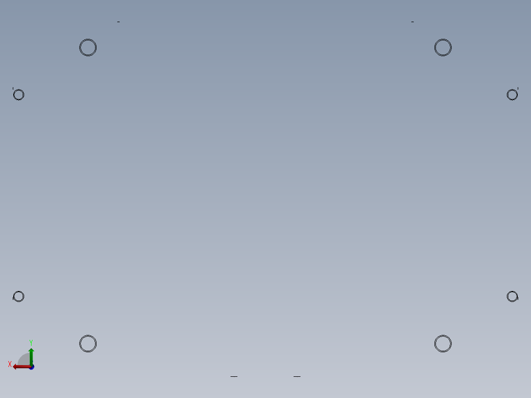 注塑模具、模具后视图