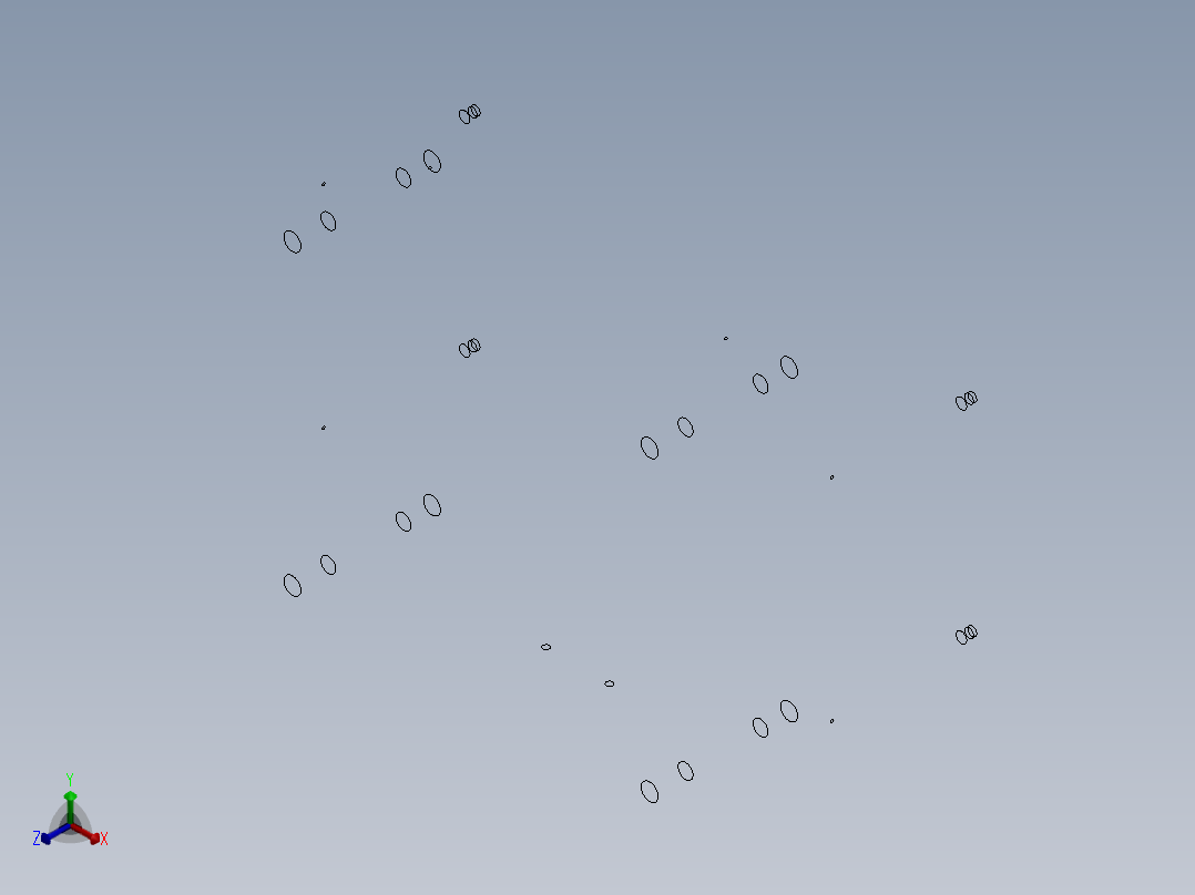 注塑模具、模具正等轴测图