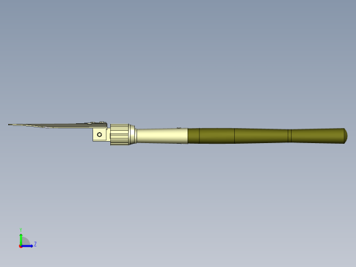A2005275-美国M-1943挖壕工具军用铲子左视缩略图