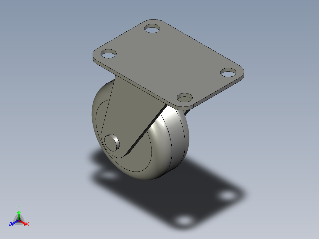 科胜脚轮PT-063-F03PU