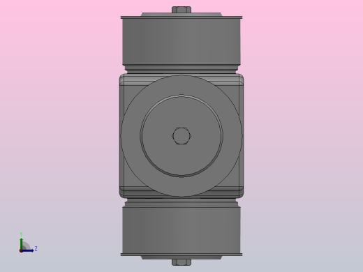 SWC型万向联轴器的十字轴总成SWC620左视缩略图