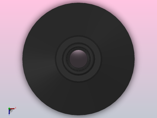 ZHP系列平直型真空吸盘[ZHP-40PJ]俯视缩略图