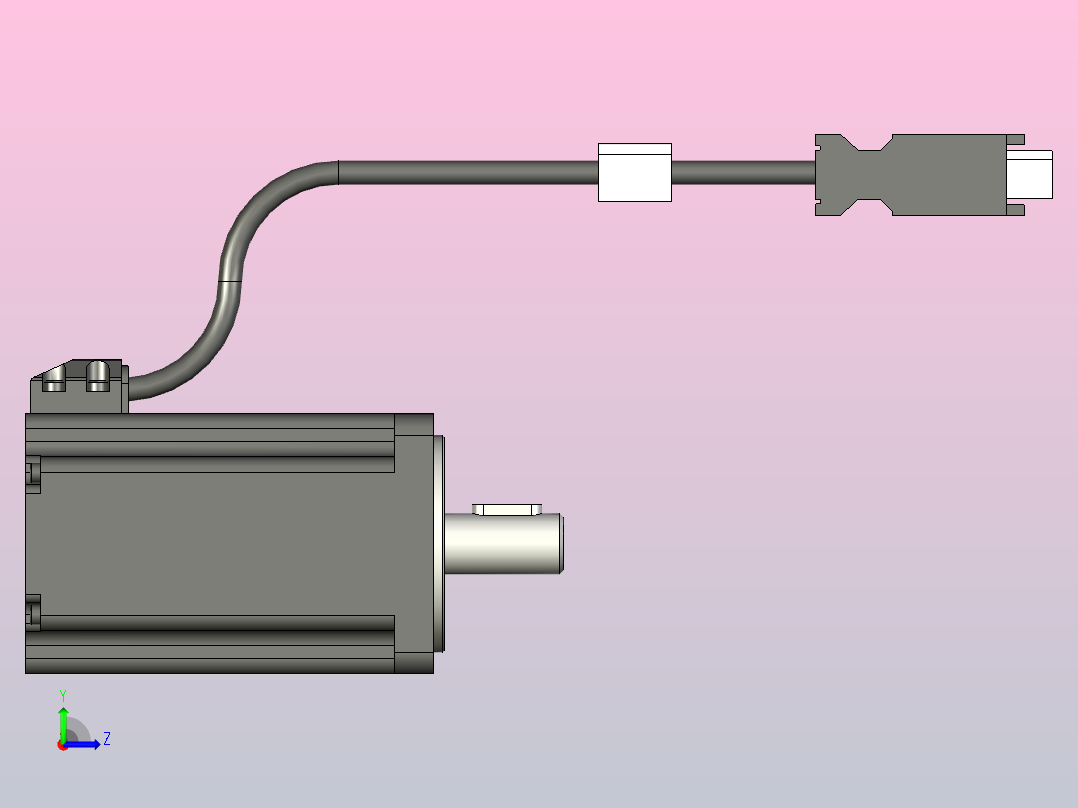 FESTO伺服马达EMMB-AS-60-02-K-S30S---high左视图