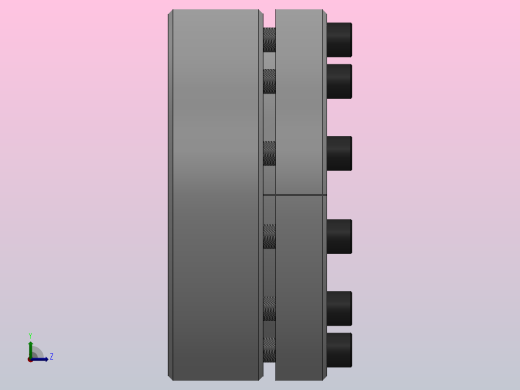 R04型胀紧联接套_R04-130-180左视缩略图