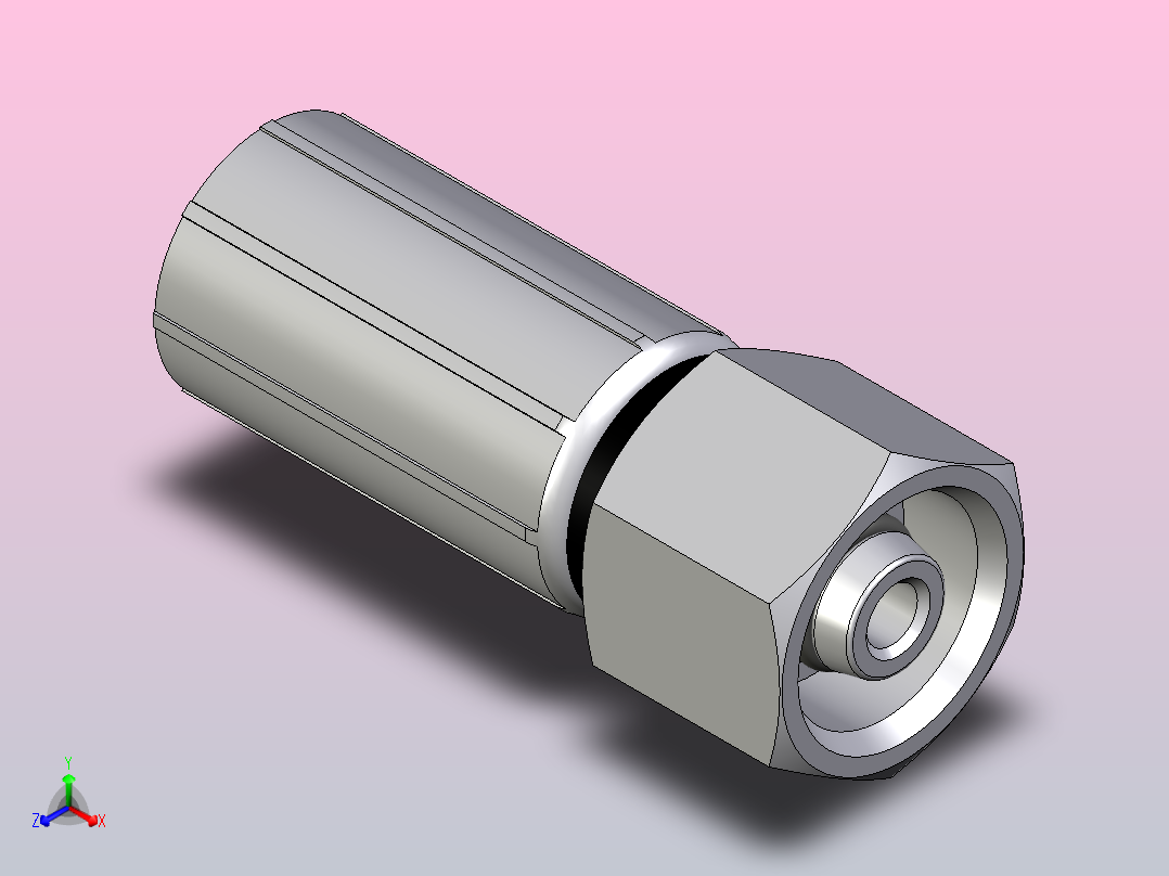 标准液压接头1C946-8-5主视图
