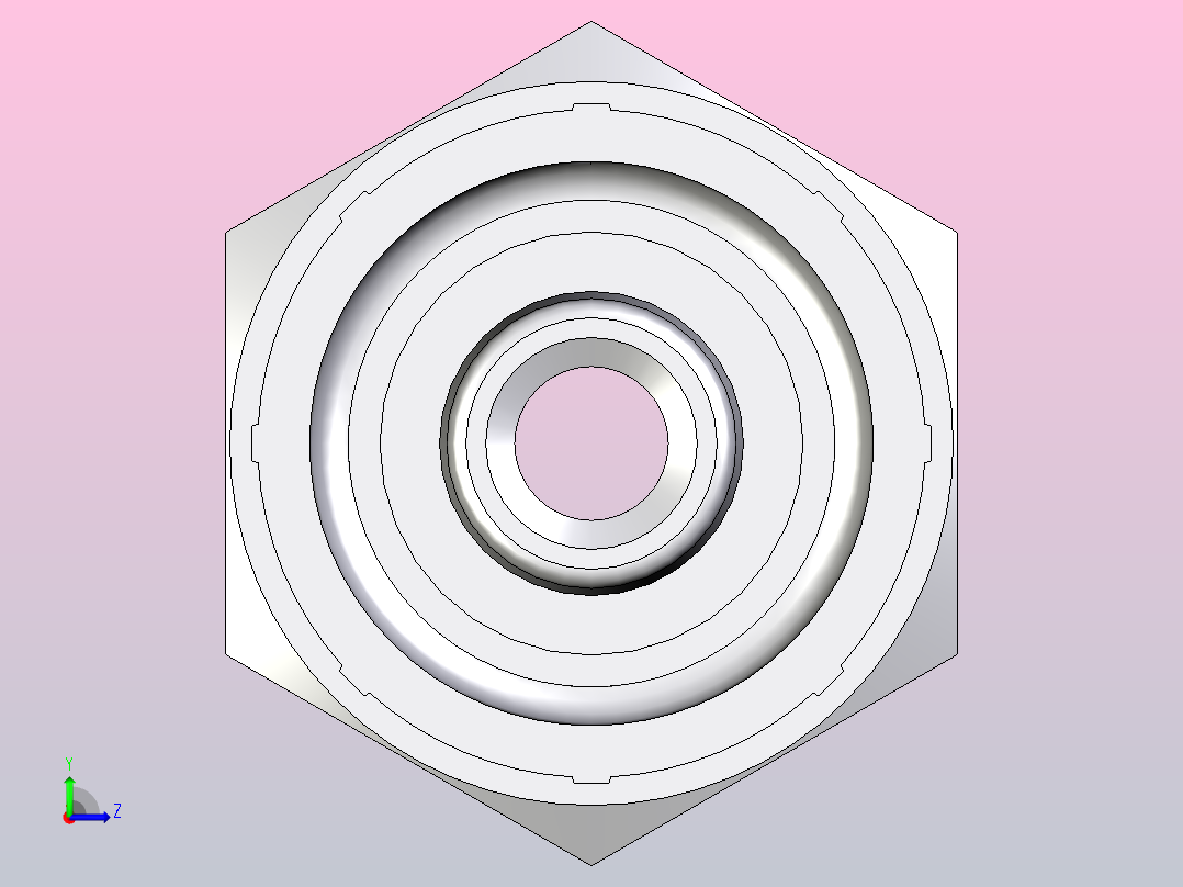 标准液压接头1C946-8-5左视图