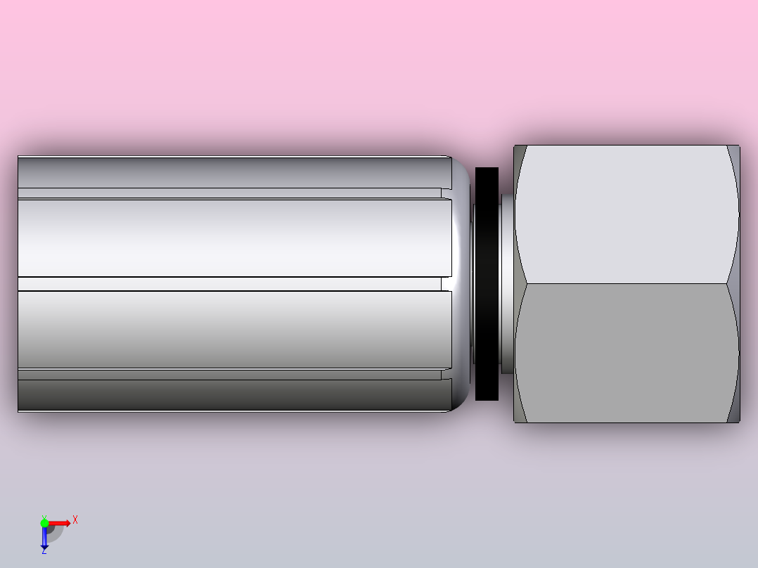 标准液压接头1C946-8-5俯视图