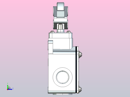YBLX-P1_100_1F行程开关三维模型202108左视缩略图