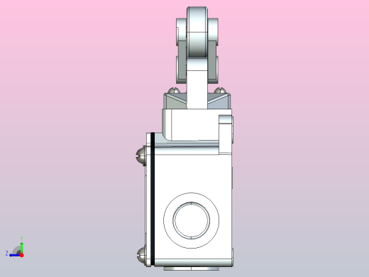 YBLX-P1_100_1F行程开关三维模型202108右视缩略图