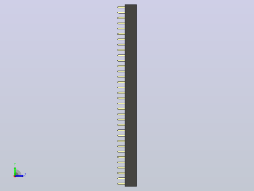 母针头Female_Header_1x34_P2.0_H4.3_straight.step左视缩略图