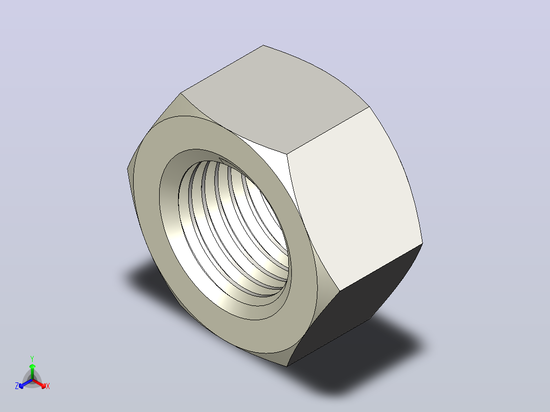 DIN_EN_ISO_4032_Hexagon_Nut_42.ipt六角螺母主视图