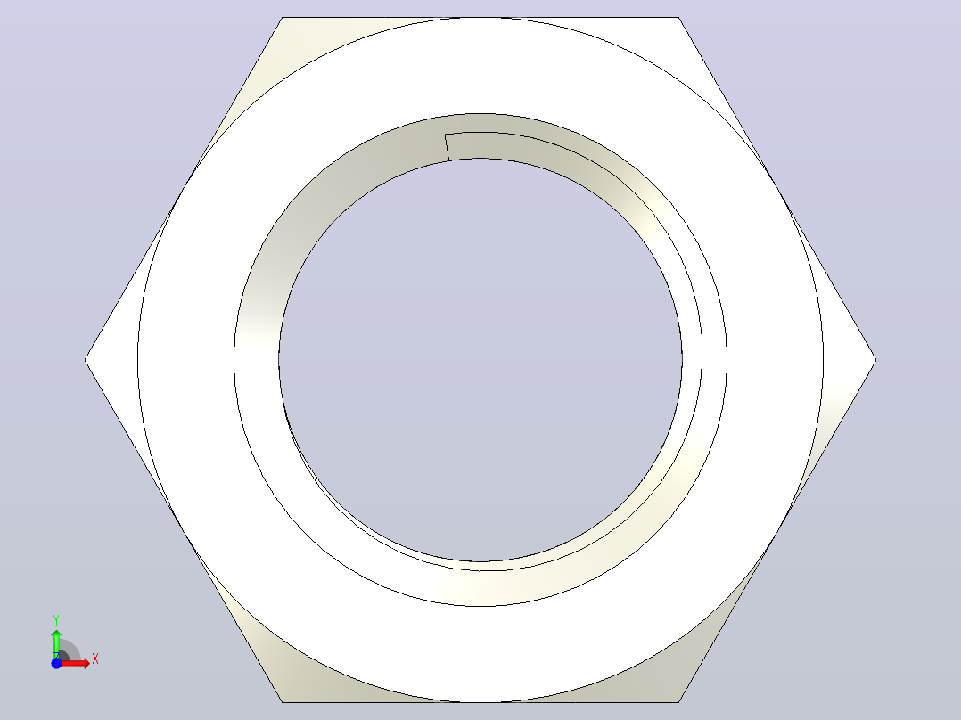DIN_EN_ISO_4032_Hexagon_Nut_42.ipt六角螺母前视图