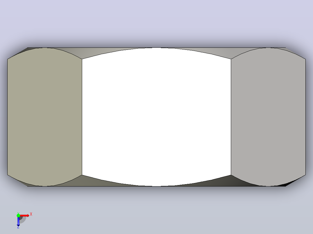 DIN_EN_ISO_4032_Hexagon_Nut_42.ipt六角螺母俯视图