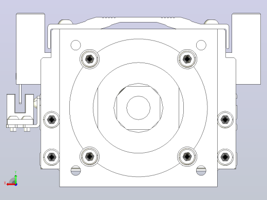 线性模块铝制底座TPA-KNR-100E-2020C-L800A1-M-H75-N3后视缩略图