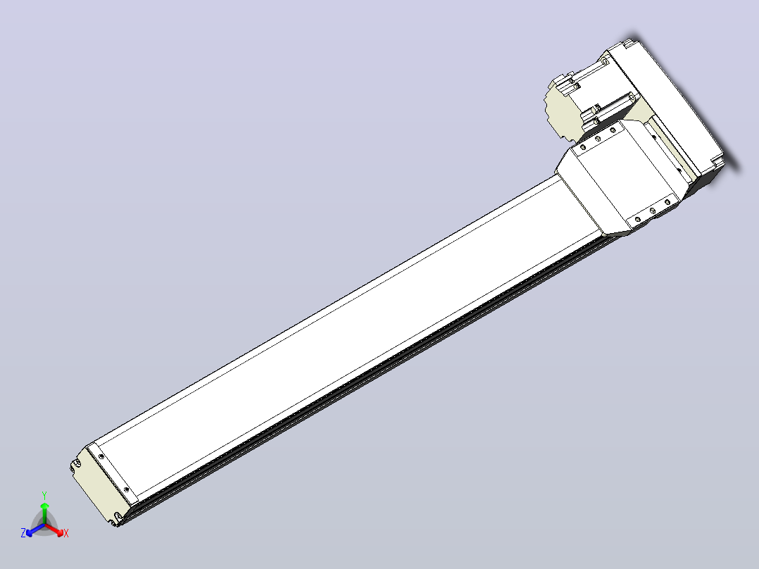 钢基模组TPA-KCR-8610C-840A1-ML-H0正等轴测图