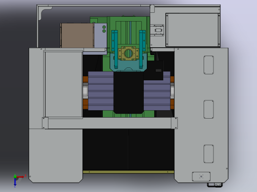 850 CNC 机床俯视缩略图
