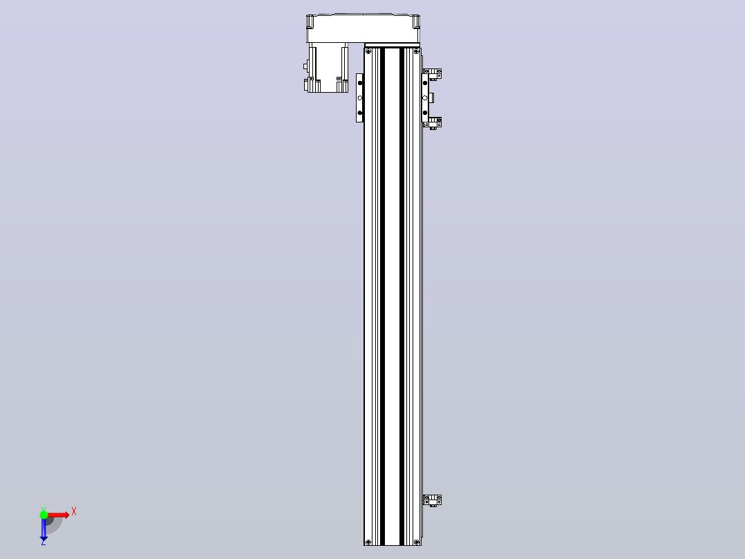 钢基模组TPA-KNR-8610C-740A1-ML-H0S1俯视图