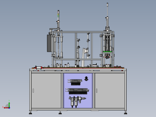 伺服电机锁螺丝机循环组装生产线后视缩略图