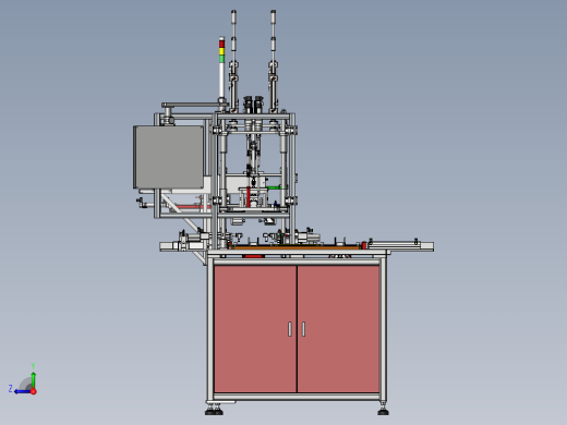 伺服电机锁螺丝机循环组装生产线右视缩略图
