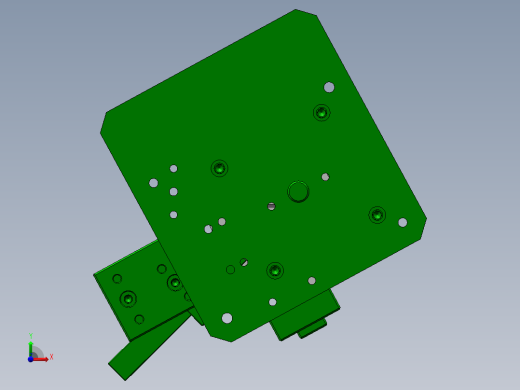 汽车配件焊接夹具和焊接后角度检具前视缩略图