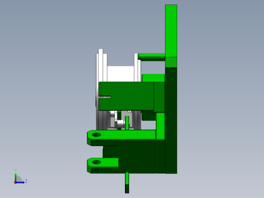 汽车配件焊接夹具和焊接后角度检具左视缩略图