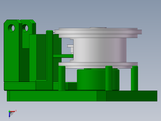 汽车配件焊接夹具和焊接后角度检具俯视缩略图