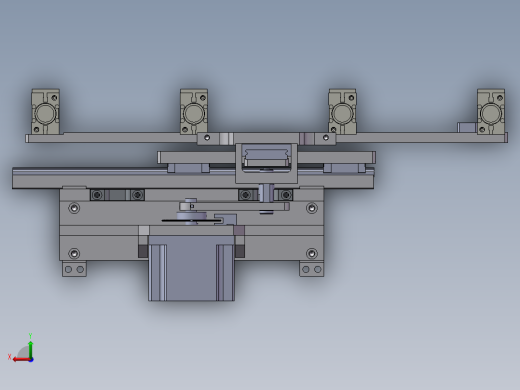 并联机器人并联传递机构后视缩略图