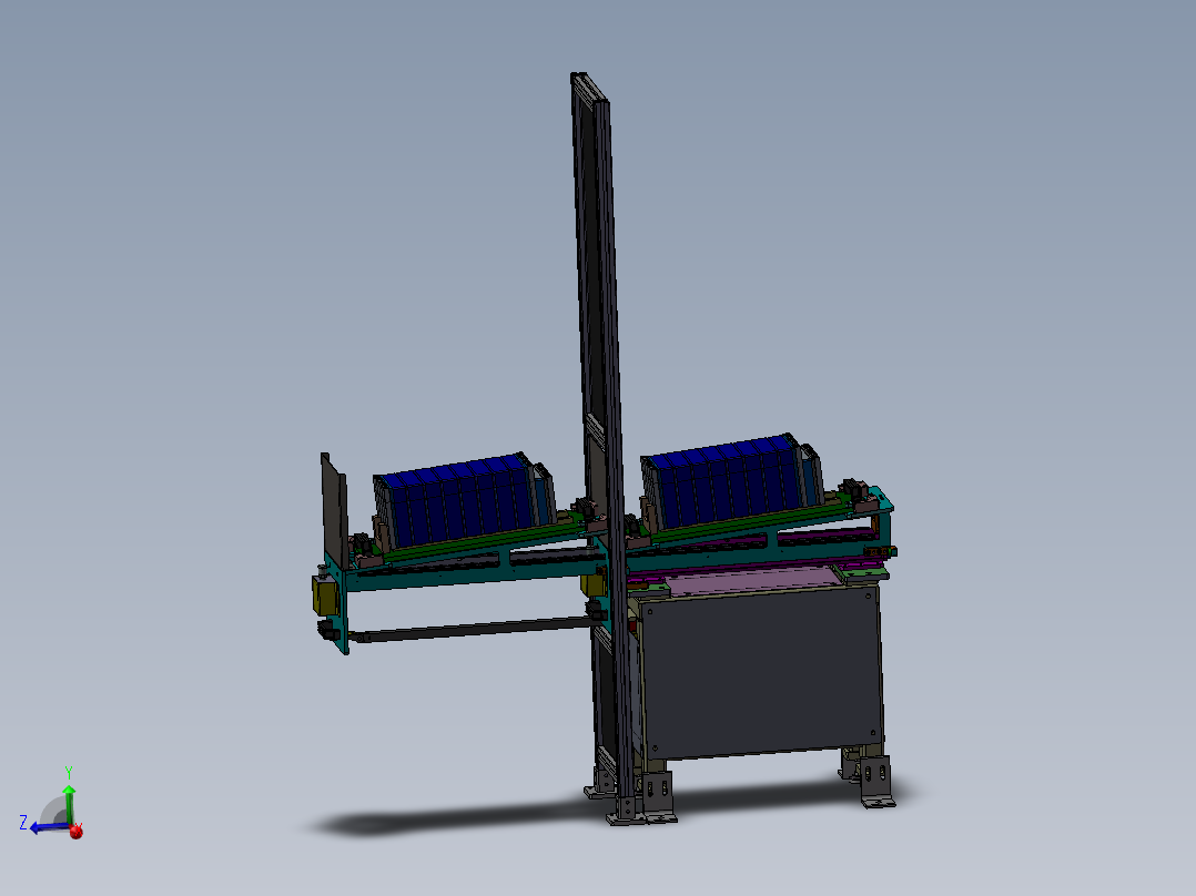 不合格下料移动平台sw17