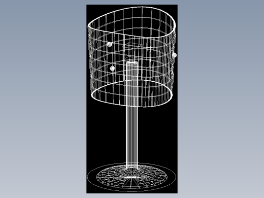 室内家具和灯具等的模型十五-K-L32