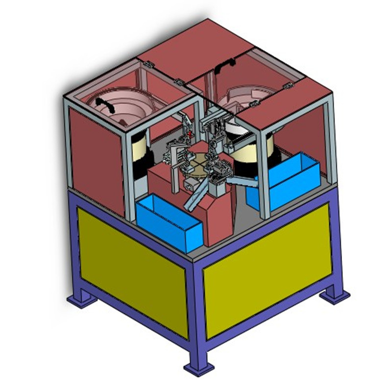 锁芯装配机3D图纸H872 非标自动化设备3D图纸3D模型