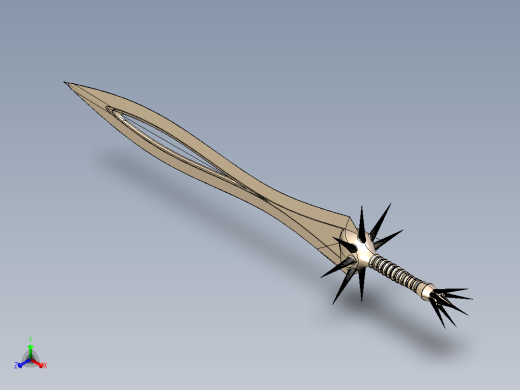 西方古代兵器_SolidWorks20140225050409199正等轴测缩略图