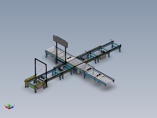13套顶升机移栽机构3d图 顶升输送机 滚筒顶升机3D图纸 三维模型