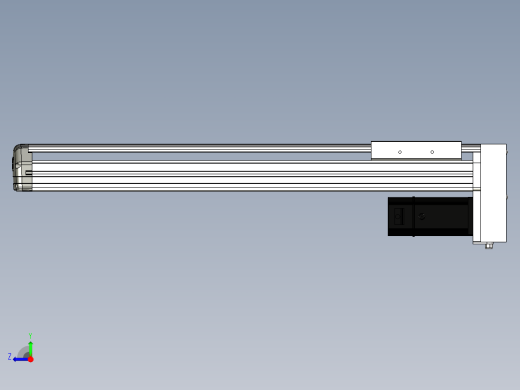 Toyo东佑达直线模组-ETH14-500-BM-200W+煞車右视缩略图