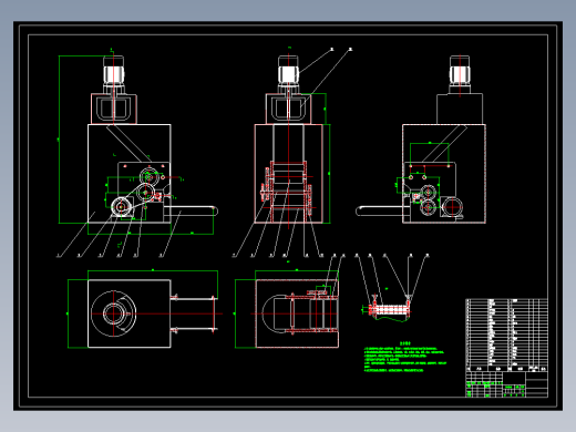 家用小型全自动压面机设计-面条机设计【含6张CAD图纸和文档全套】