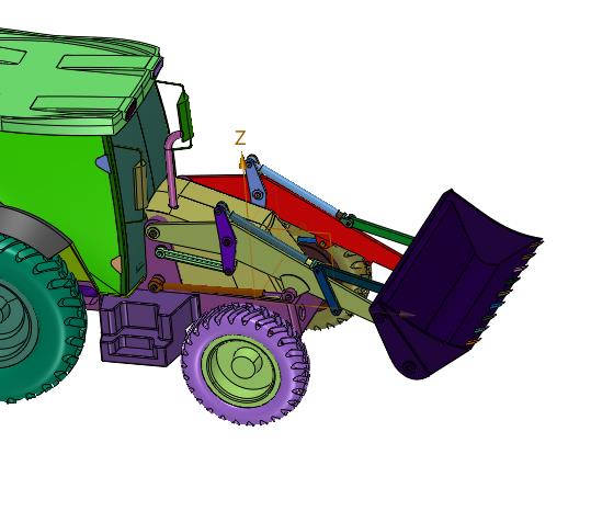 杰西博3CX两头忙挖掘装载机