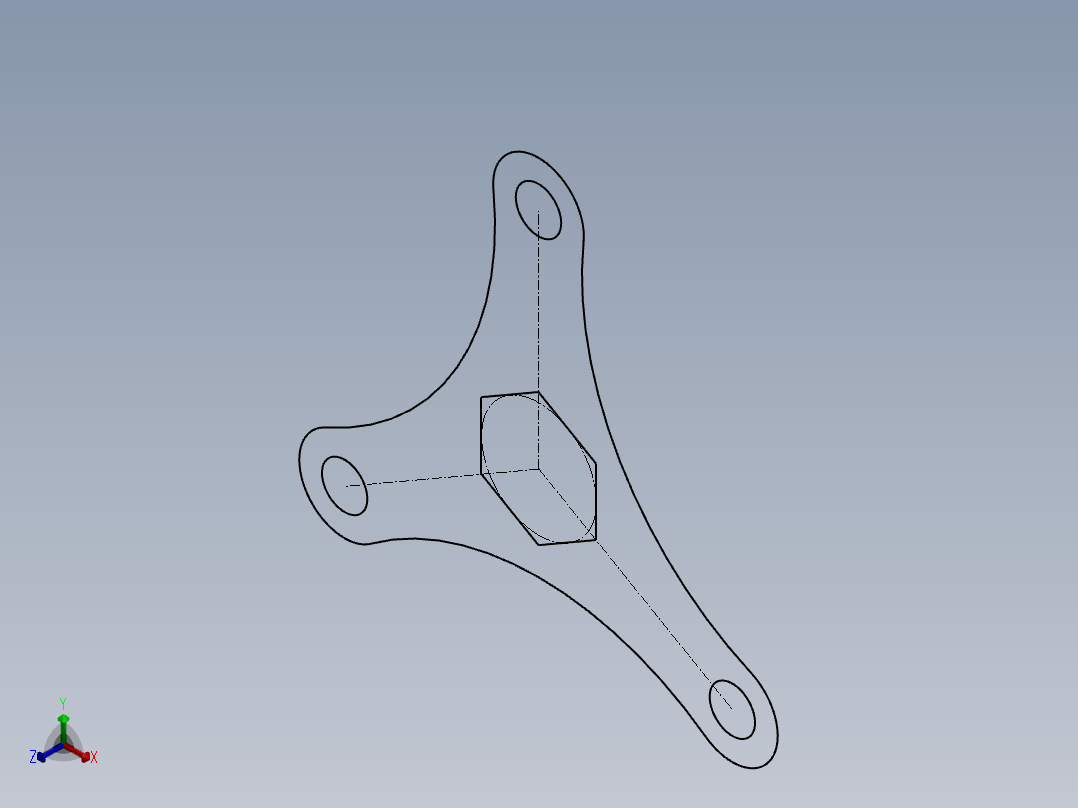SW建模练习题-practice 9正等轴测图