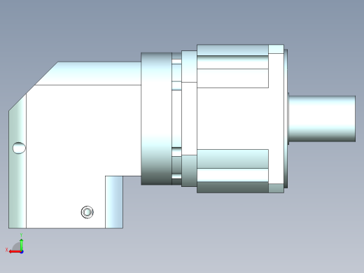 直齿ZPLX240-L2 35-114.3-200-M12.stp后视缩略图