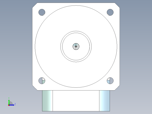 直齿ZPLX240-L2 35-114.3-200-M12.stp左视缩略图