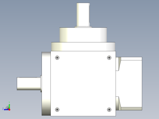 换向器PW110垂直输出-1 19-70-90-M6.stp右视缩略图