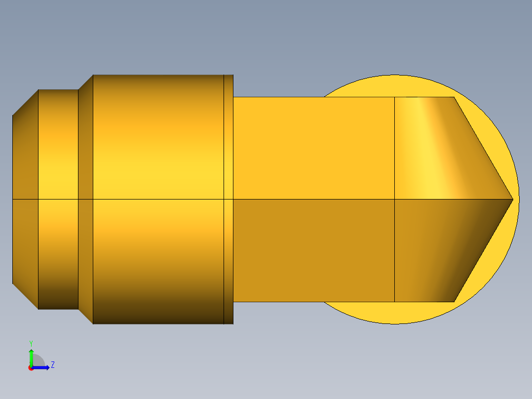 扩口式工业通用硬管接头Union Elbow 155F-12左视图