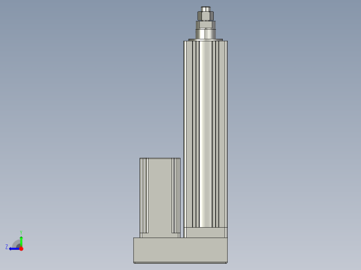 12VZ电动缸-VZ6-S150-BD右视缩略图
